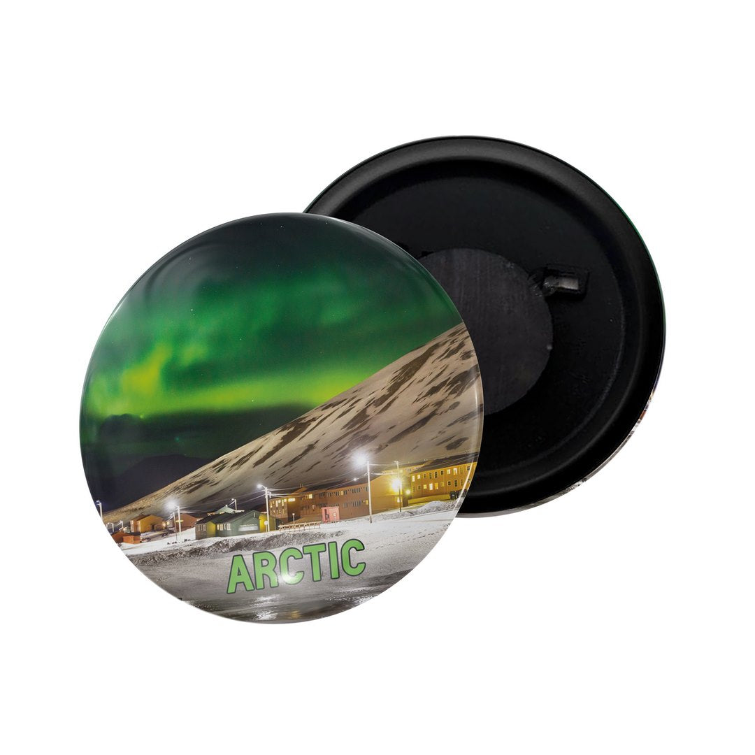 dhcrafts Fridge Magnet Multicolor Artic D1 Glossy Finish Design Pack of 1 (58mm)